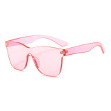 10152 Superhot Eyewear 2018 Fashion Men Women Transparent Sun glasses Tinted Trending Candy Sunglasses