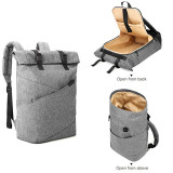 Private Label High Quality Multi Functional Rolltop Backpack In Stock