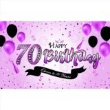 Explosive birthday party banner Customize patterns door hanging flag