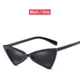 201401 Superhot Women Cat Eye Sun glasses Ladies Cateye Shades 2018 Red Bowknot Shaped Sunglasses