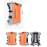 25L 500D PVC Tarpaulin Hiking Camping Waterproof Backpack Bag  custom floating drifting backpack