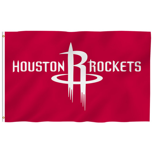 3x5ft wholesale NBA Houston Rockets customizable flag and banner