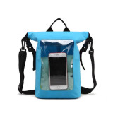 high quality travel swimming clear smellproof backpack dry bag with zipper