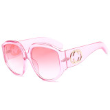 62916 Women Brand Designer Sun glasses Big Frame Butterfly Gradient Shades UV400 Fashion Oversized Sunglasses