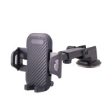 Dashboard Windshield Extendable Mobile Phone Car Mount Phone Holder, 360 Degree Swivel Head Car Cradle Clamp Cell Phone Stand
