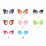 61419 Superhot Eyewear Fashion Luxury Sun glasses Pearl Women Cat Eye Sunglasses