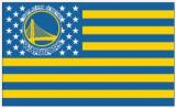NBA High quality Fast delivery custom 90*150cm Golden state warriors flag 3*5ft wholesale Golden state warriors flag