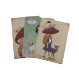 New custom a3 a4 a5 size plastic landscape file envelope folder