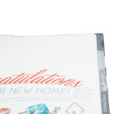 Office stationery customized color PP rubber band pocket document file folder