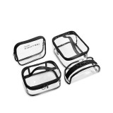 New Waterproof Transparent PVC Bath Cosmetic Bag Women Make Up Case Travel Makeup Beauty Wash Organizer Toilet Storage Kit