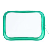 Custom Logo Wholesale Waterproof colorful Transparent PVC Clear Cosmetic Bags Women candy color Travel Makeup Toilet Bag