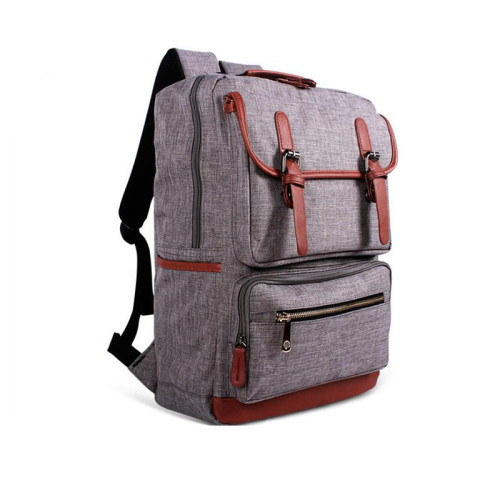 korea style waterproof canvas linen backpacks for college girls with promotion price
