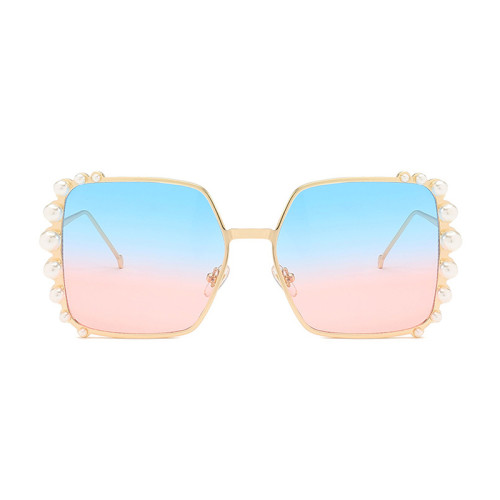 12235 Superhot Eyewear Pearl Square Sun glasses Shades 2019 Fashion Women Sunglasses