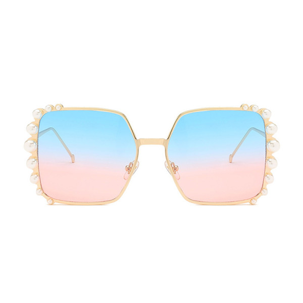 12235 Superhot Eyewear Pearl Square Sun glasses Shades 2019 Fashion Women Sunglasses