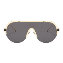 20132 Superhot Eyewear 2019 Fashion Mono Lens Sun glasses Women Half Frame Sunglasses
