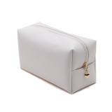 Custom logo private label cosmetic bag small PU travel makeup organizer bag zipper make up brush cosmetic pouch bags