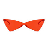10452 Superhot Eyewear 2018 Cateye Thick Rimless Sun glasses Fashion Candy Cat Eye Sunglasses