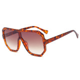 17532 Superhot Eyewear 2019 Fashion One piece Lens Sun glasses Shield Oversized Sunglasses