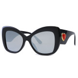 13745 Superhot Eyewear 2019 New Arrival Oversized Sun glasses Shades Love Heart Women Sunglasses