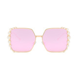 12235 Superhot Eyewear Pearl Square Sun glasses Shades 2019 Fashion Women Sunglasses