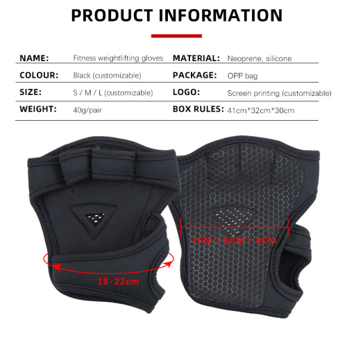 Custom Printing Hot Sell Training Gloves For Fitness Workout Lifting Weight Gloves Gym