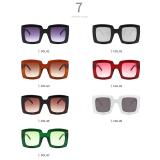 16732 Superhot Eyewear 2019 Fashion Women Oversized Square Gradient Shades Sunglasses