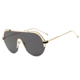 20132 Superhot Eyewear 2019 Fashion Mono Lens Sun glasses Women Half Frame Sunglasses