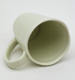 Pure Color Nordic Style 8oz Irregular Drink Cup Coffee Mugs Modern Ceramic Mugs