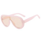 18932 Superhot Eyewear 2019 Oversized Shades Sun glasses One Piece Lens Shield Sunglasses