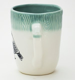 European 12oz ceramic tea cup stoneware custom quality tea ceramic cup for gift
