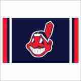 Popular 3x5ft champions Cleveland Indians MLB flags banner with custom printed