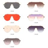20132 Superhot Eyewear 2019 Fashion Mono Lens Sun glasses Women Half Frame Sunglasses