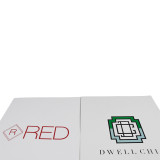 Wholesale A4 custom logo company paper file presentation folders with pocket and card holders