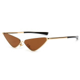 13145 Superhot Eyewear Fashion Women Sun glasses Small Half Frame Cat Eye Sunglasses