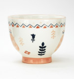 Painted Ceramic Mug Ladies Home Large-capacity Oatmeal Cup Milk Breakfast Coffee Cup