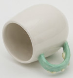 Custom printed coffee mugs Animal ceramic mug with 3D decal on glaze for Harvest