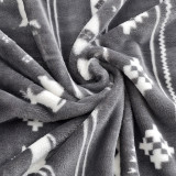 super soft beautiful Christmas printed flannel fleece blanket