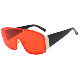 17332 Superhot Eyewear 2019 Fashion Men Women Sun glasses One Piece Lens Shades Sunglasses