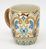 Wholesale Tea Cup Manufacturer Hand paint+Decal on Glaze Milk Coffee Mugs Ceramic Mug