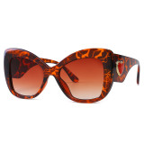 13745 Superhot Eyewear 2019 New Arrival Oversized Sun glasses Shades Love Heart Women Sunglasses