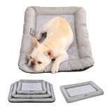 Summer Self-Cooling Washable Mat Modern Pet Bed Detachable Soft Customizable Dog Cushion