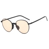 26533 Superhot Eyewear 2019 Retro Vintage Round Metal Sunglasses