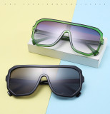 17532 Superhot Eyewear 2019 Fashion One piece Lens Sun glasses Shield Oversized Sunglasses