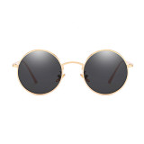 10061 Superhot Eyewear 2019 Retro Vintage Round Metal Sunglasses