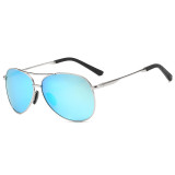 10461 Superhot Eyewear Classic Pilot Style Black Driving Shades Men's Polarized Sunglasses