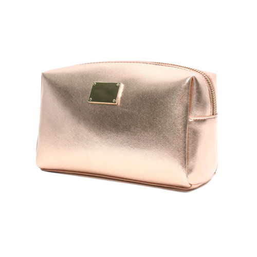 Wholesale Fashion Promotional Travel Pouch Bag Private Custom Logo Make up Bag Brush PU Cosmetic Makeup Bag