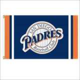 Popular 3x5ft champions San Diego padres MLB flag flags banner with custom printed
