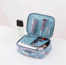 IN STOCK FREE SAMPLE Accept Custom LOGO Large Capacity Beauty Makeup Bag Travel Cosmetic Bag Case for Women PU Cute Makeup Case