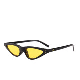 20633 Superhot Eyewear Small Size Rivet Cateye Sun glasses 2018 Triangle Cat Eye Sunglasses