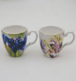 Eco-Friendly custom logo stoneware colorful water tea cup chinese ceramic coffee tea cups manufacturer